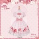 Mademoiselle Pearl Bow Rabbit Tops Blouses Aprons Skirts JSKs and Ops(Reservation/Full Payment Without Shipping)